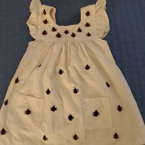 Girl Toddler dress 3T Cotton fabric